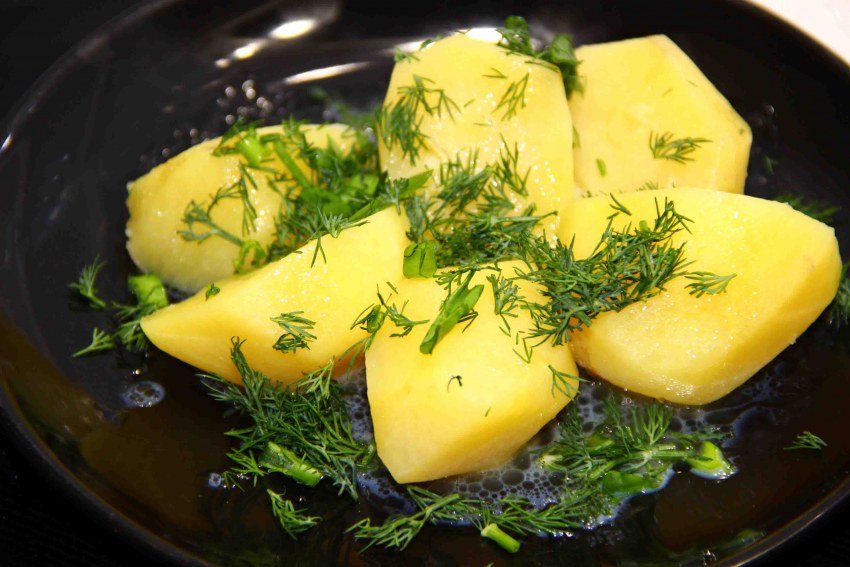 Вареный картофель