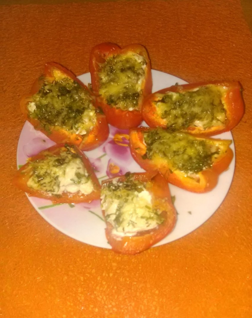 Перец фаршированный закуска холодная