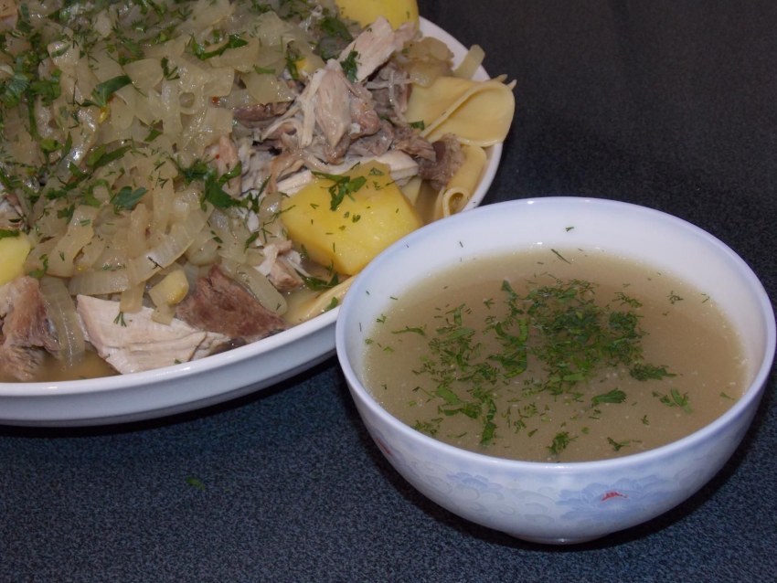 Мясо по казахски