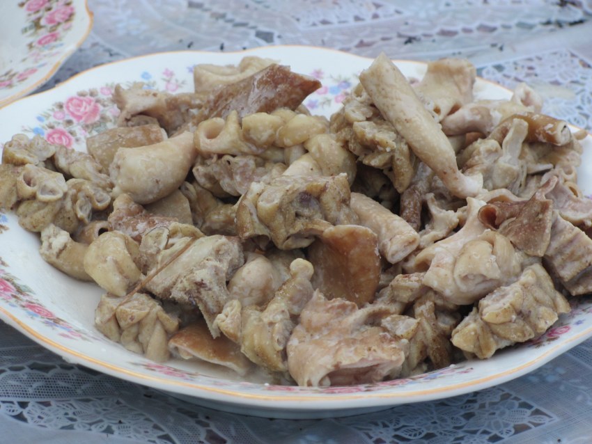 Бешбармак с сельдью