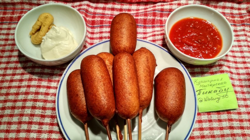 Корн дог Корея