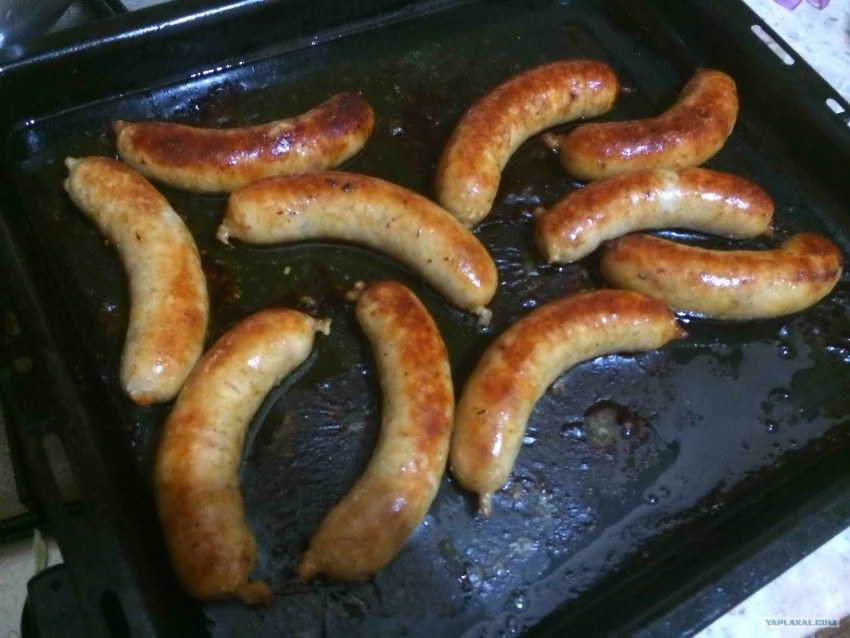 Купаты в духовке