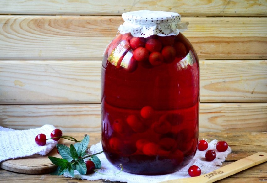 Компот вишня