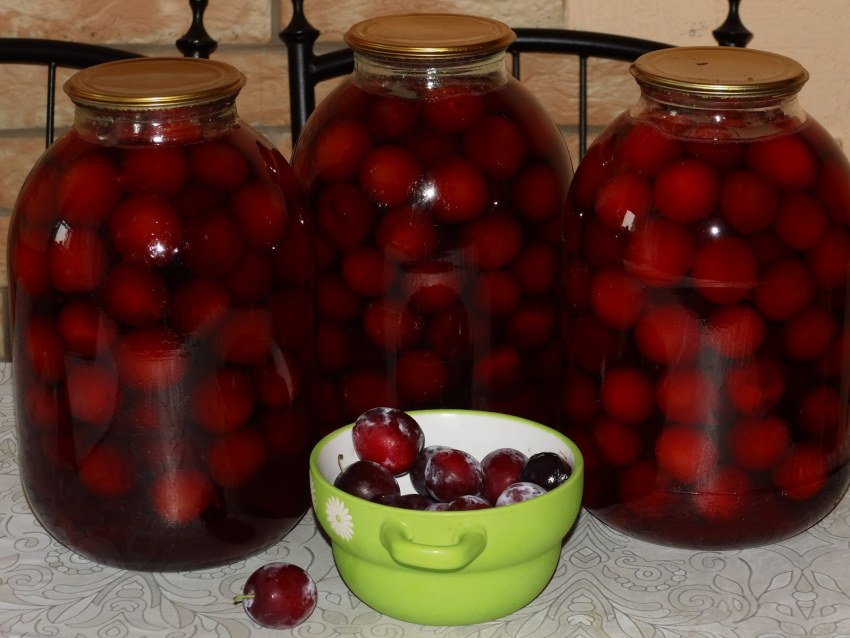 Вишневый компот