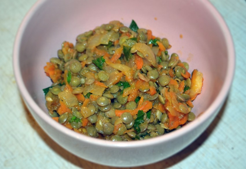 Красная чечевица карри