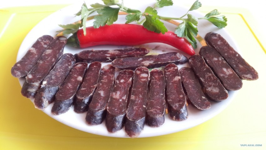 Конина сыровяленая