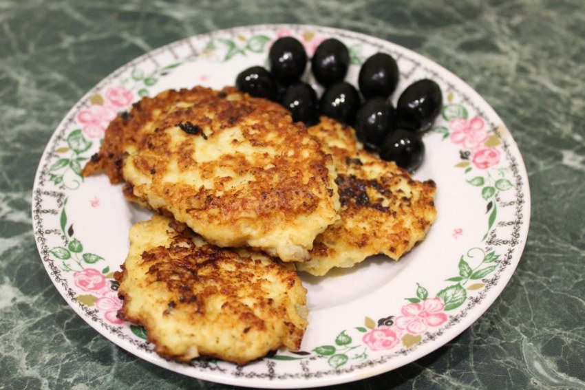 Куриные котлеты с овсяными хлопьями