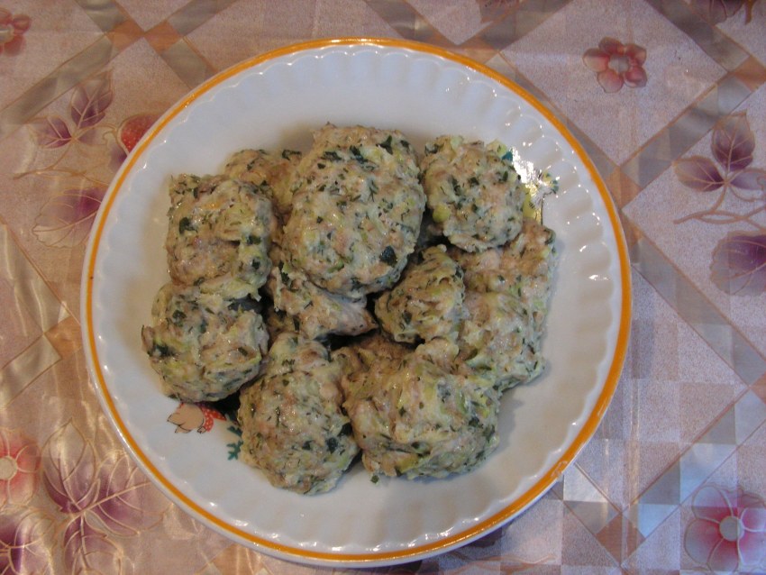 Фарш с овсяными хлопьями