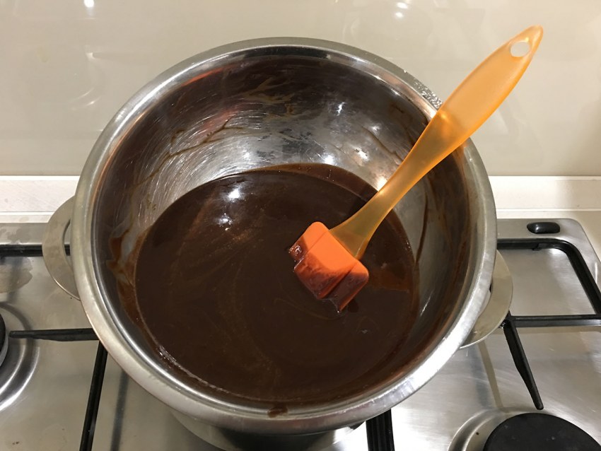 Приготовление шоколадной глазури