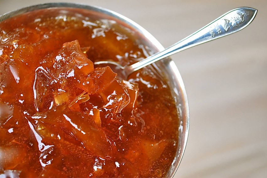 Варенье из яблок с апельсином и корицей