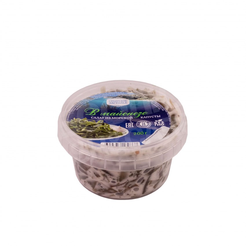 Морская капуста с крабовыми палочками