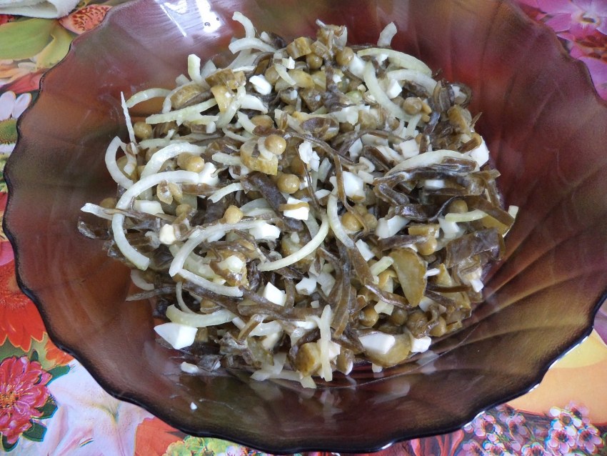 Салат из морской капусты Дальневосточный