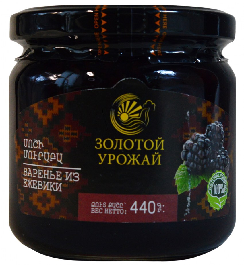 Ежевика джем