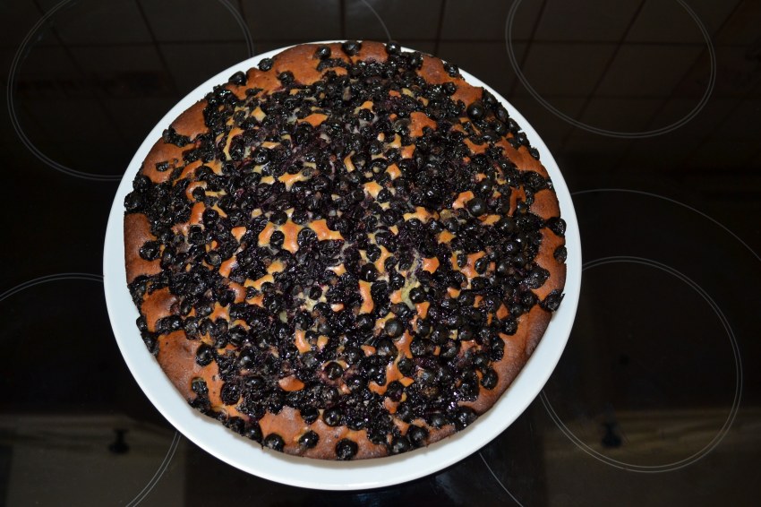 Желе с черной смородиной