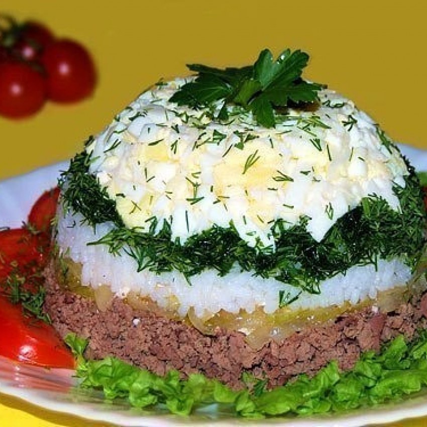 Праздничные салаты