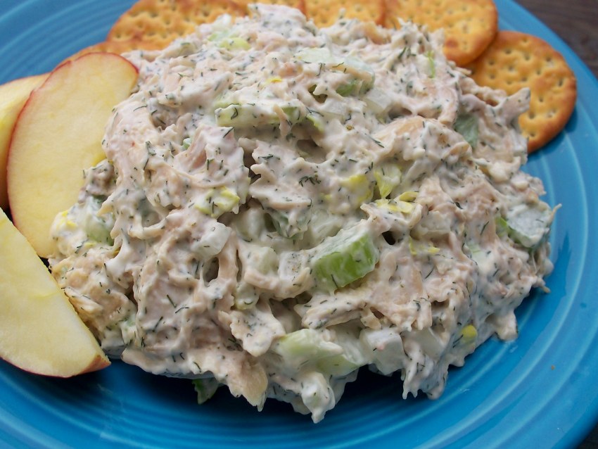 Салат с бужениной и грибами