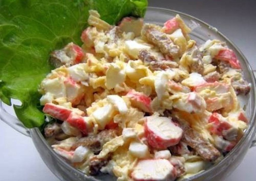 Салат мясной