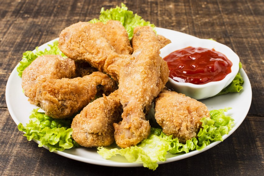 Ножки в кляре в духовке
