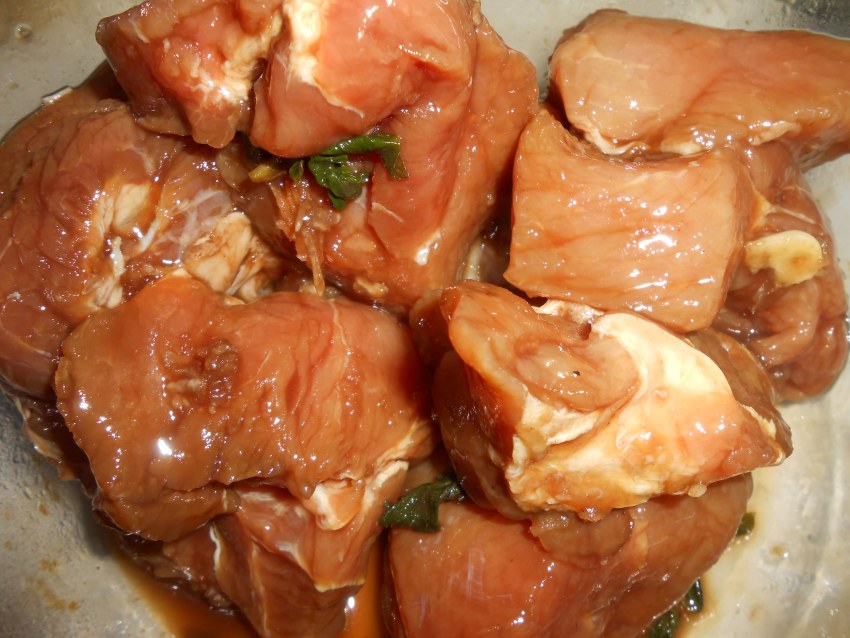 Маринованные свиные лытки