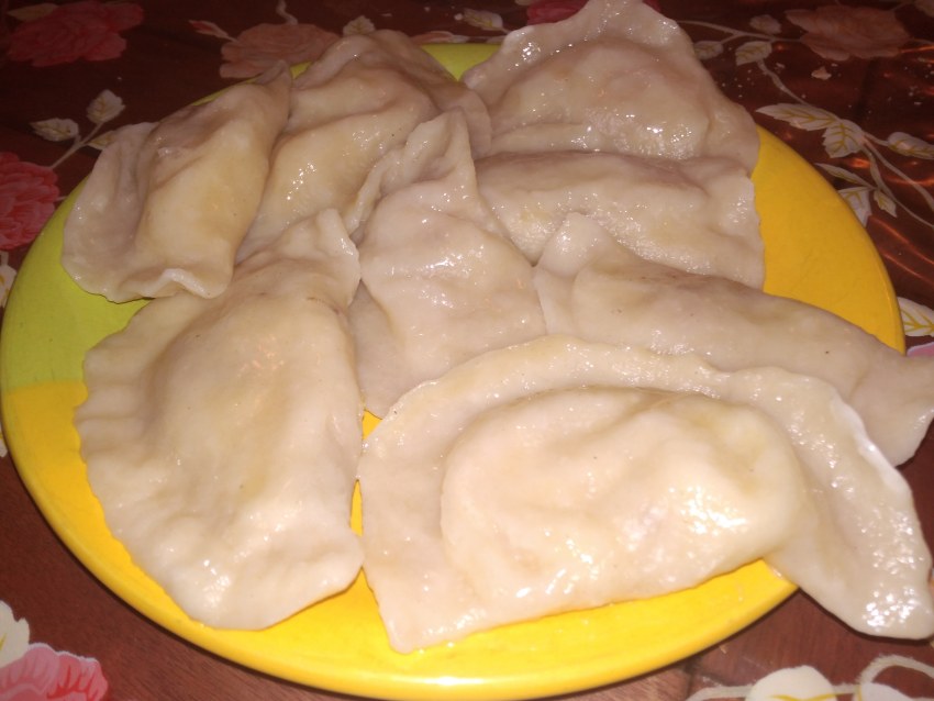 Лепка пельменей