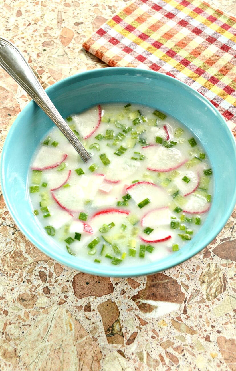 Окрошка нарезка