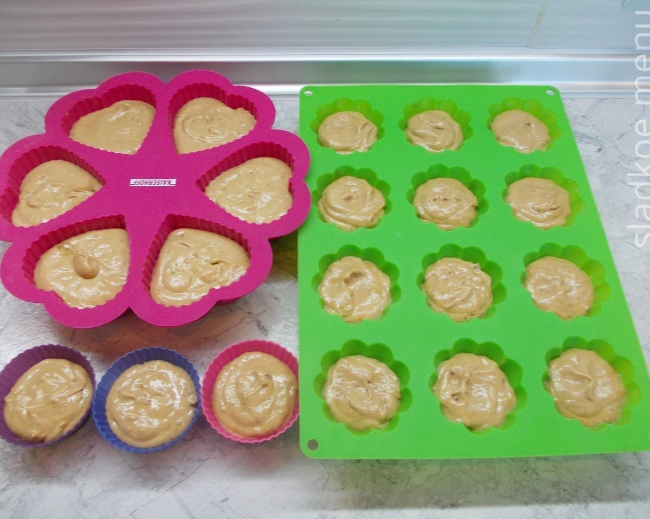 печенье в силиконовых формочках рецепты с фото