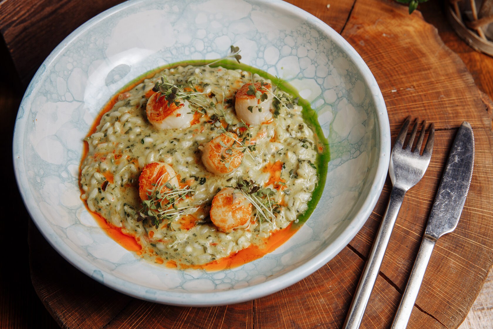 Como hacer risotto de gambas