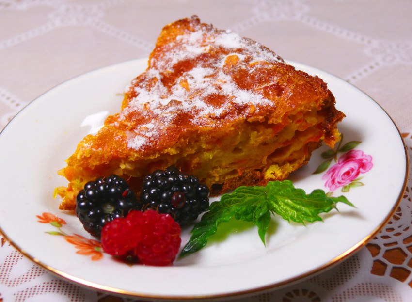 Морковный торт с маскарпоне