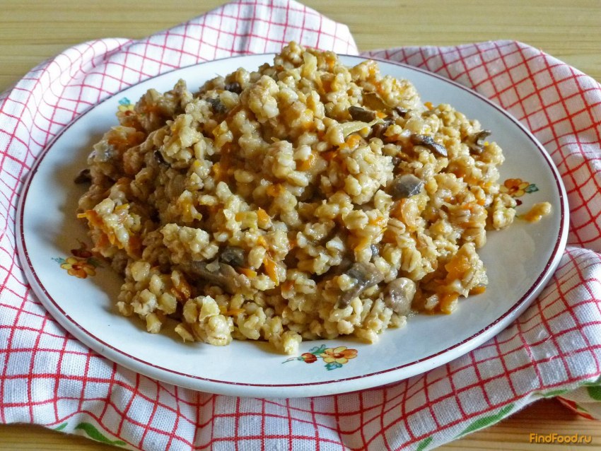 Перловка с капустой
