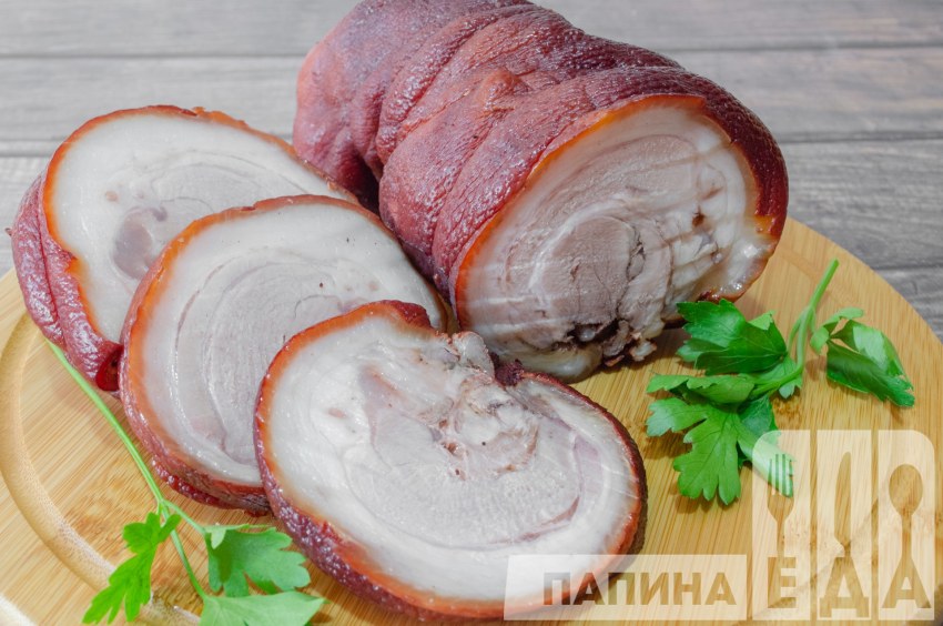 Мясной рулет из рульки