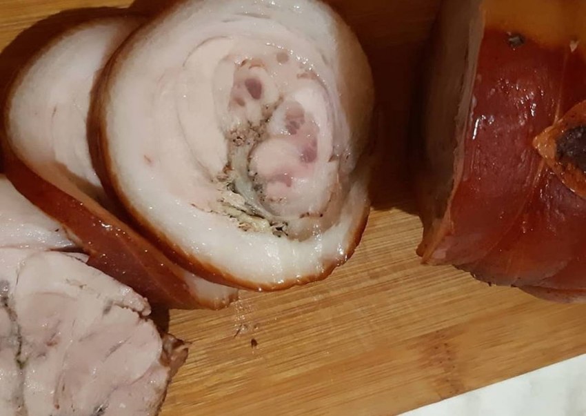 Закуска из рульки