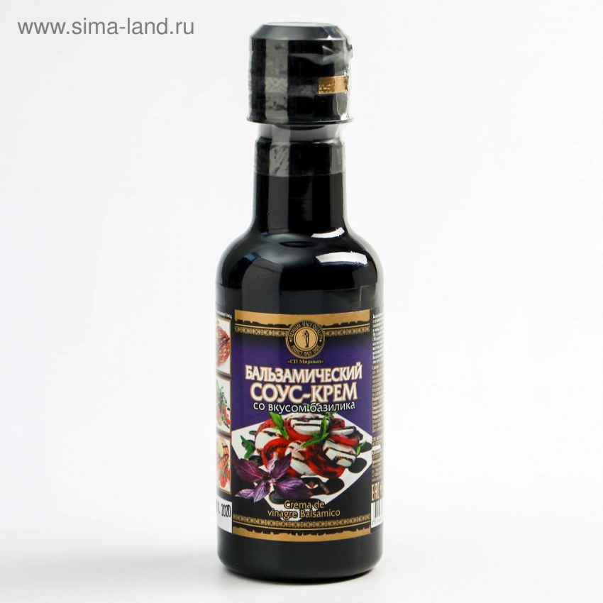 Соус СП Мирный крем бальзамический со вкусом базилика