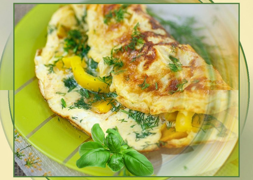 Омлет с начинкой