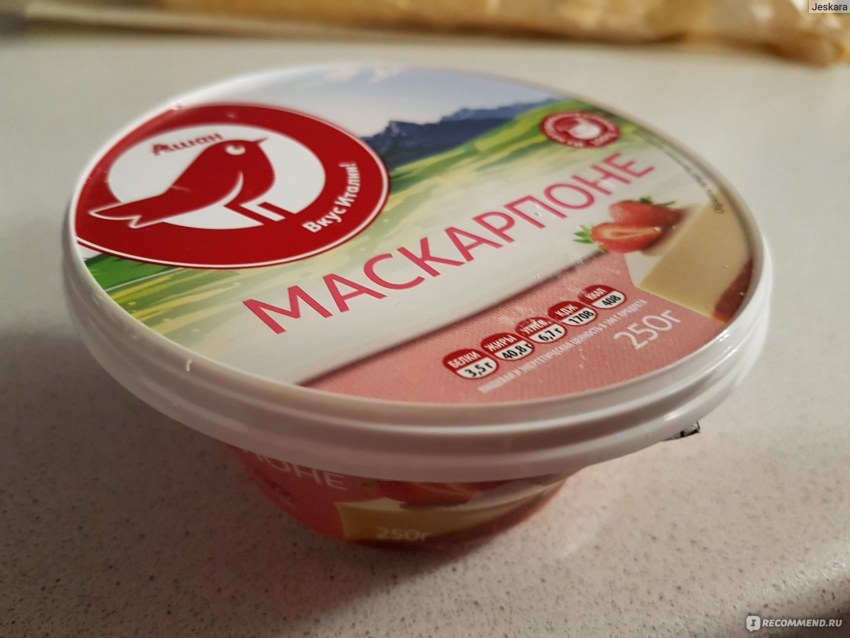 Сыр Galbani творожный mascarpone 80%