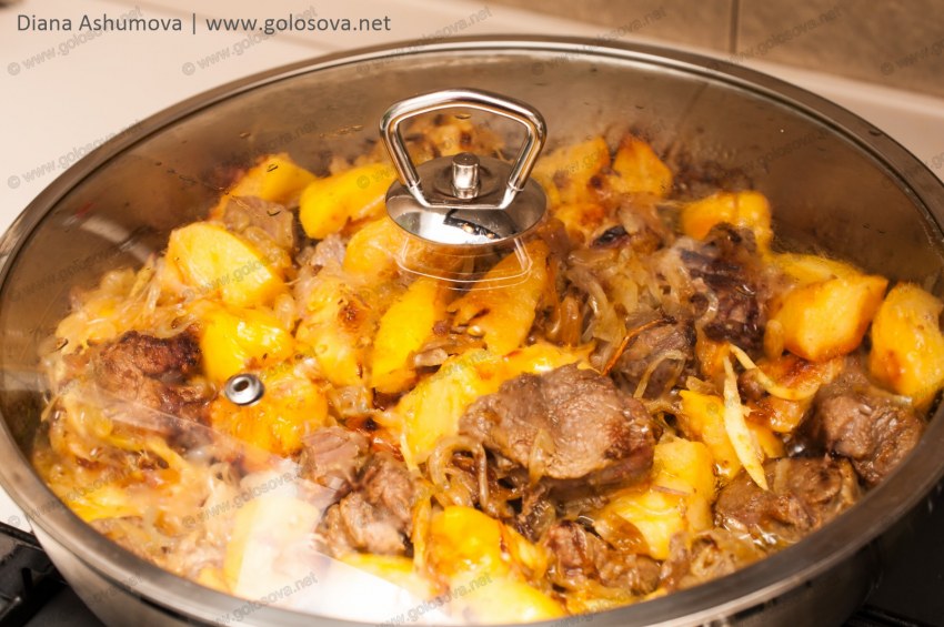 Блюда с айвой и мясом