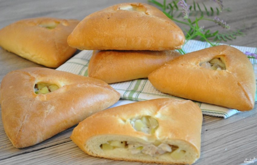 Курник с картошкой