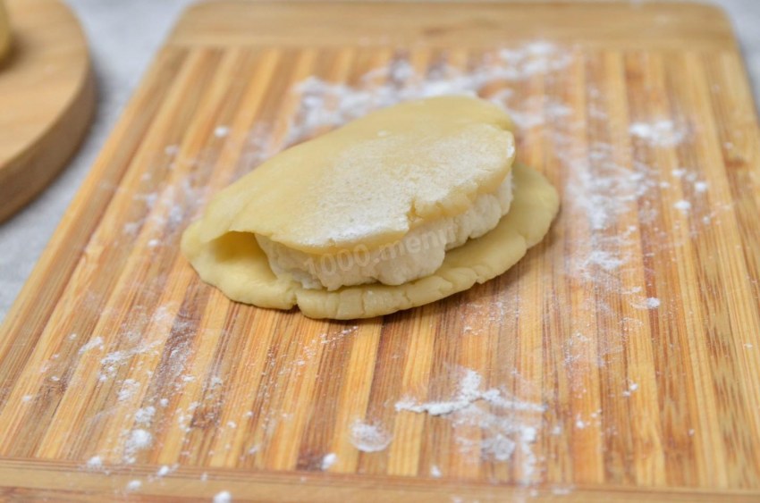 Курник из песочного теста