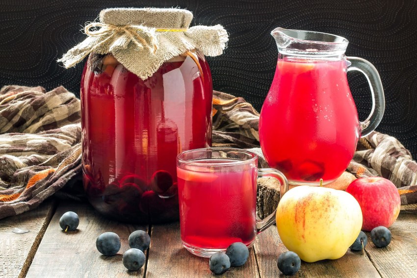 Картофельно чесночный компот