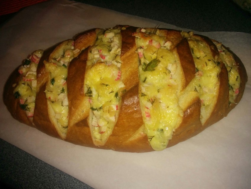 Батоны с маком и сыром