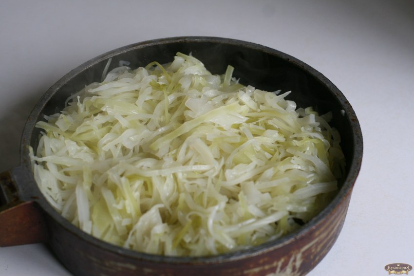 Пирог из лаваша с грибами