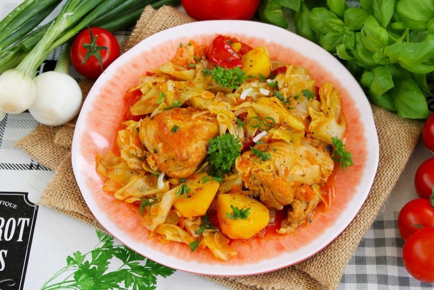 Sauerkraut немецкая тушеная капуста