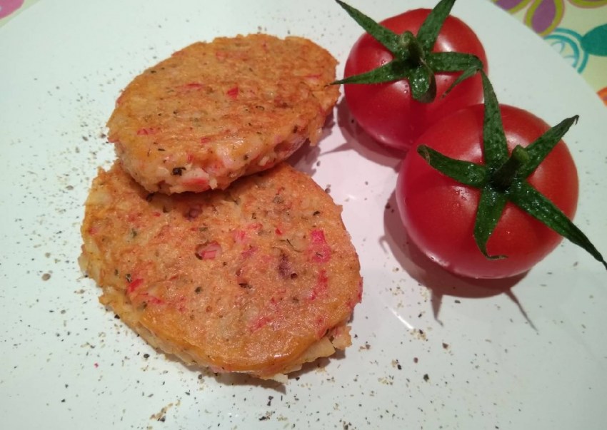 Фарш из крабовых палочек