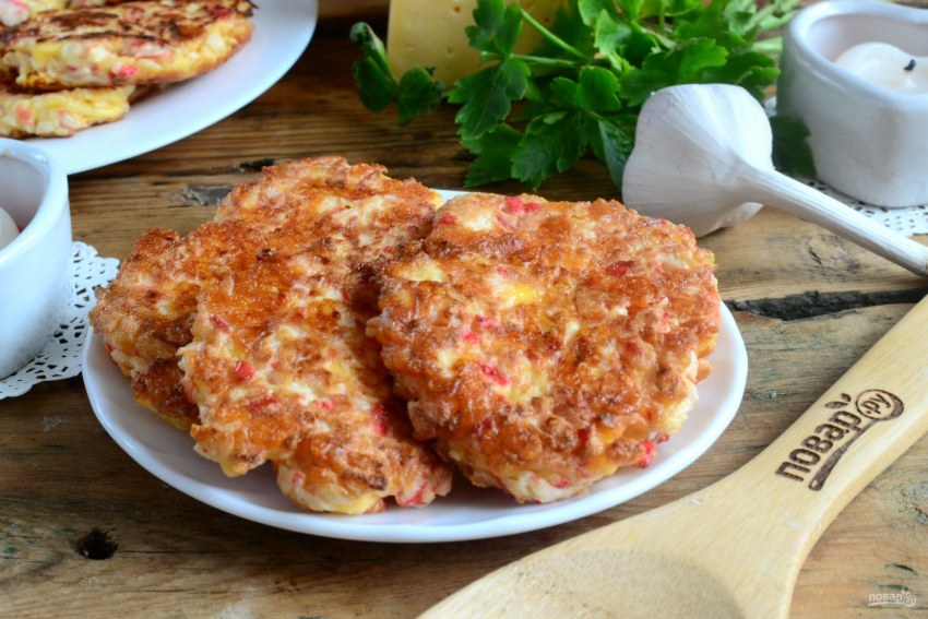 Крабовые котлеты