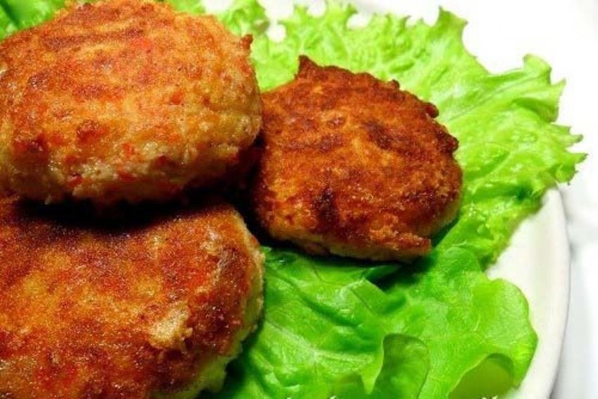 Котлеты из крабовых палочек