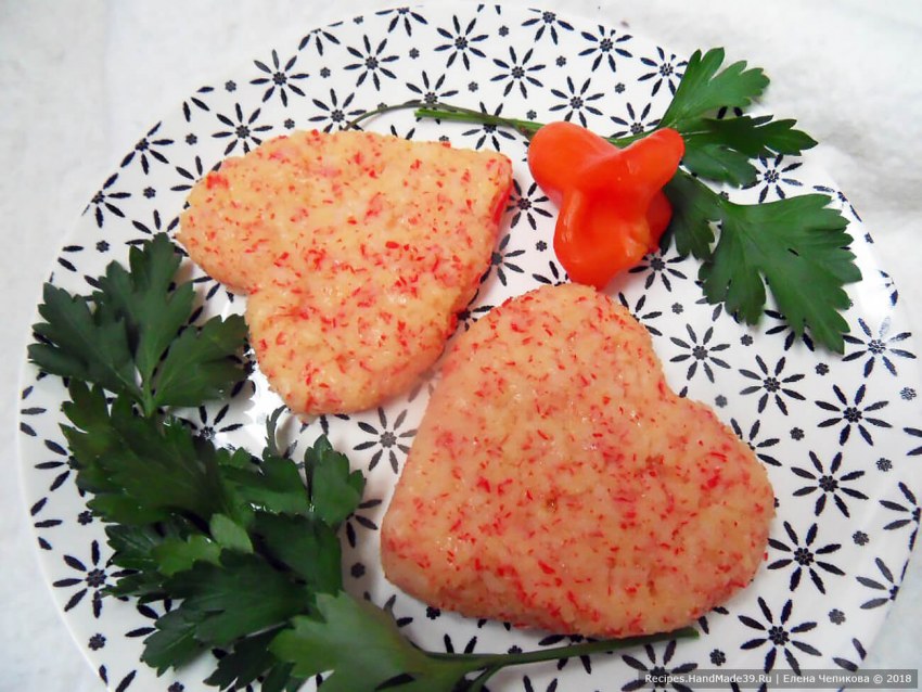 Маленькая круглая котлета