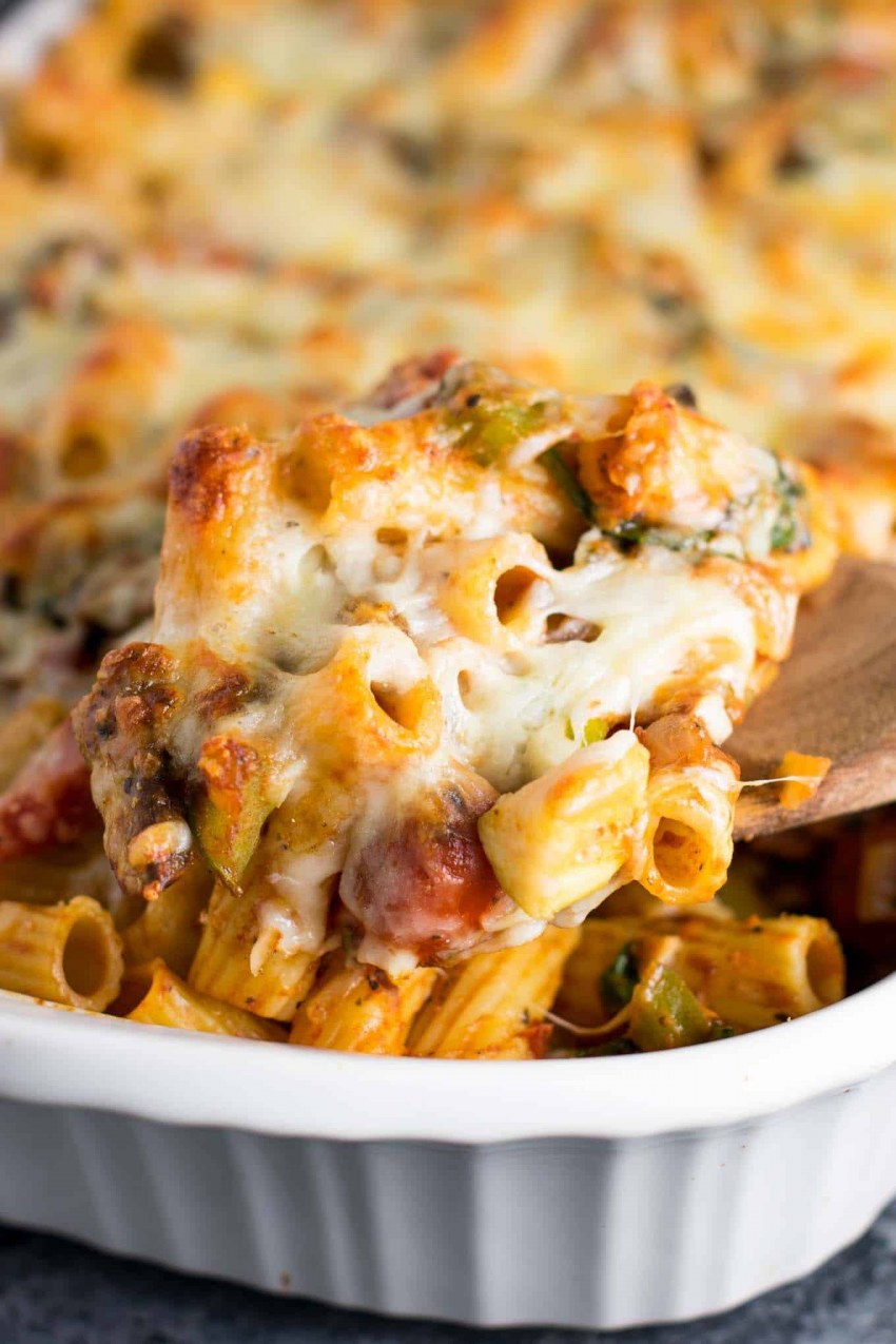 Rigatoni Baked pasta