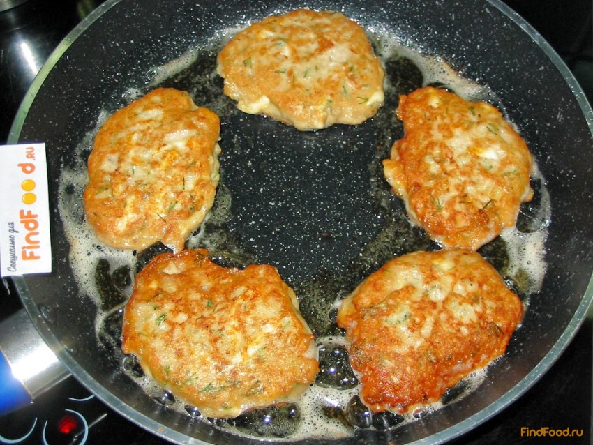 Куриные оладьи из филе