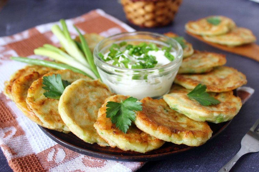 Овощные оладушки