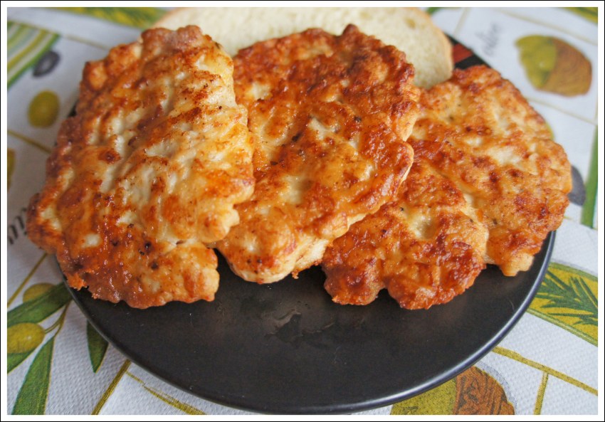 Куриные оладьи с кабачком