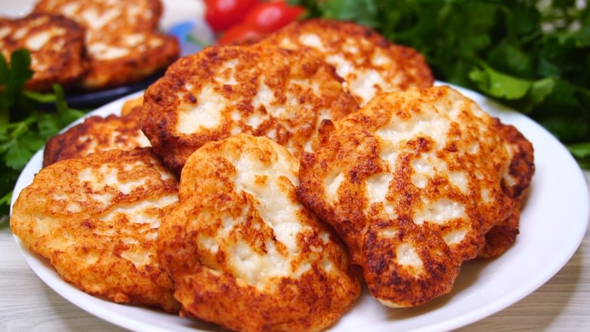 Куриные оладьи